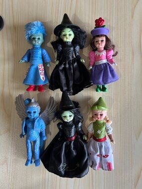 Madame Alexander McDonald’s Toys Lot of 6 Wizard of Oz Wicked Witch & more